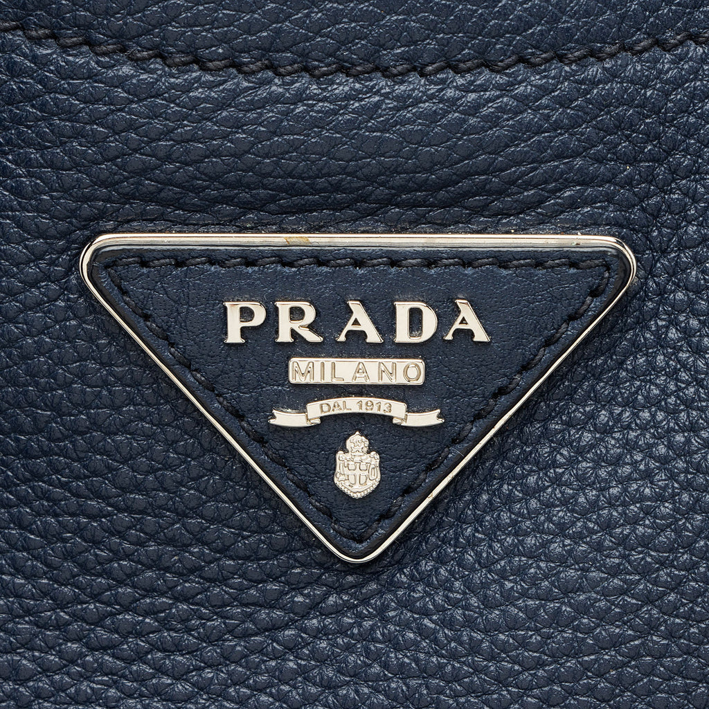 Prada Vitello Daino Shopping Tote