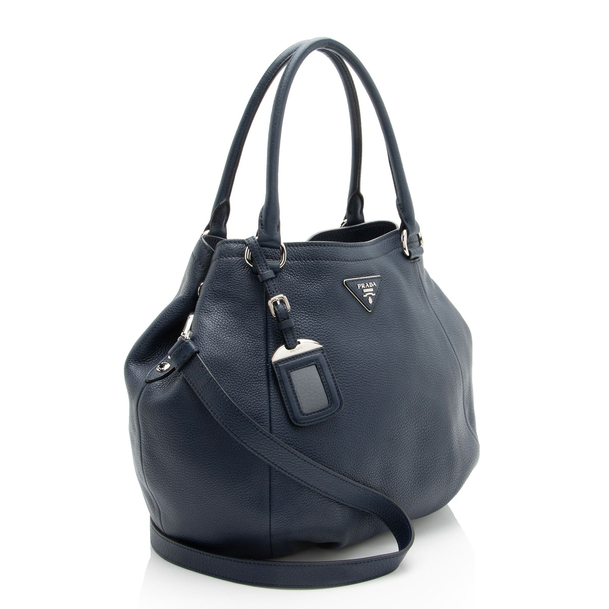 Prada Vitello Daino Shopping Tote