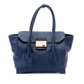 Prada Vitello Daino Sound Lock Satchel