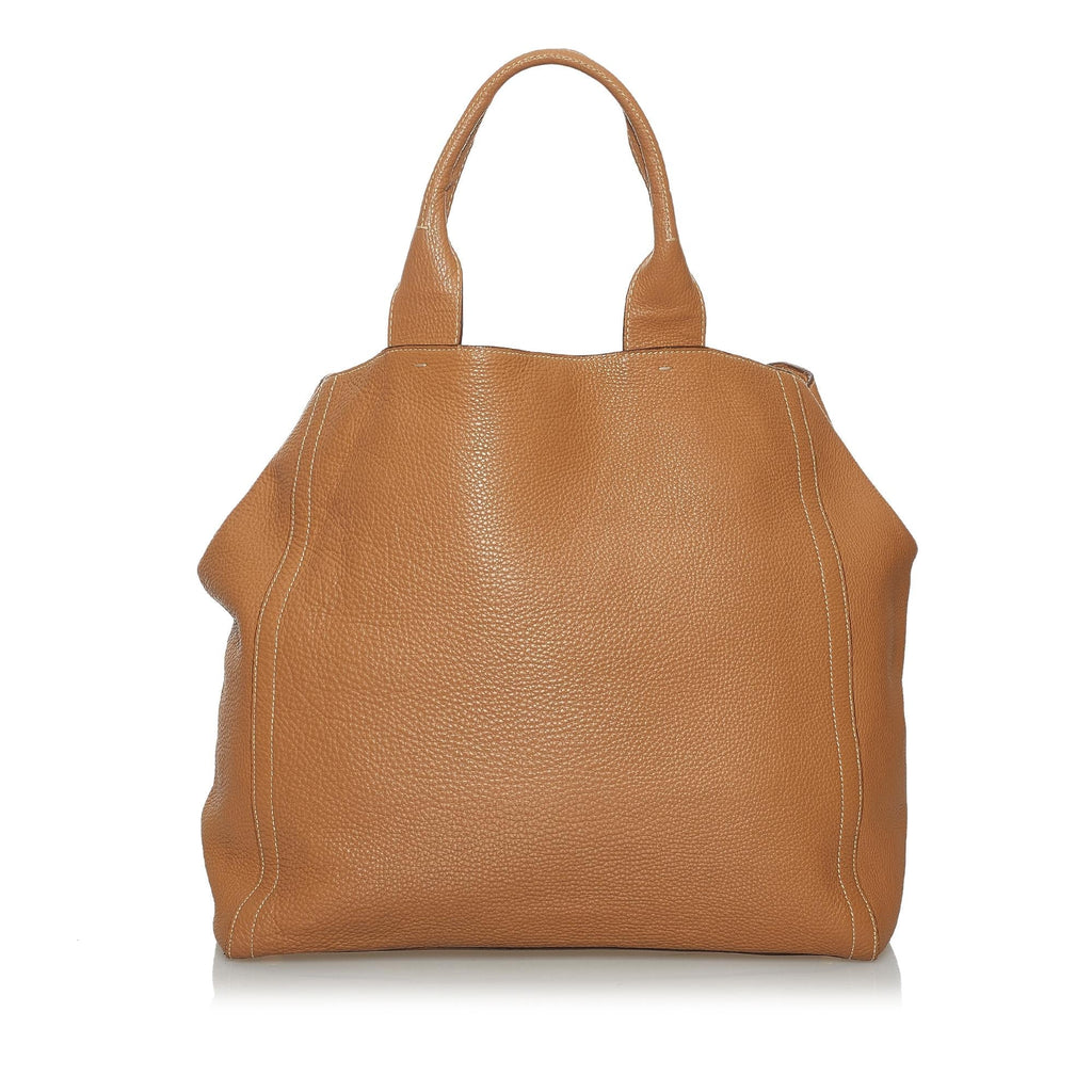 Prada Vitello Daino Tote Bag (SHG-28270)