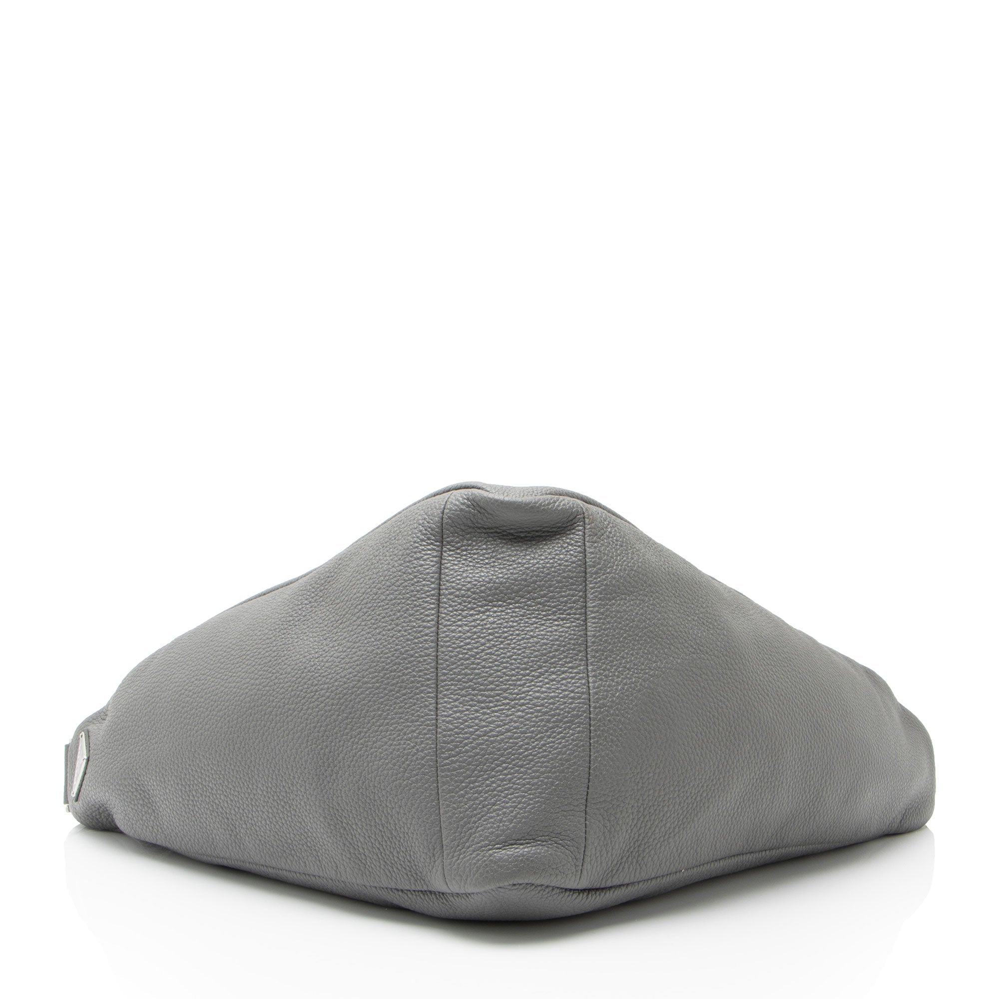 Prada Vitello Daino Triangle Logo Large Crossbody