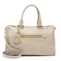 Prada Vitello Daino Zip Satchel
