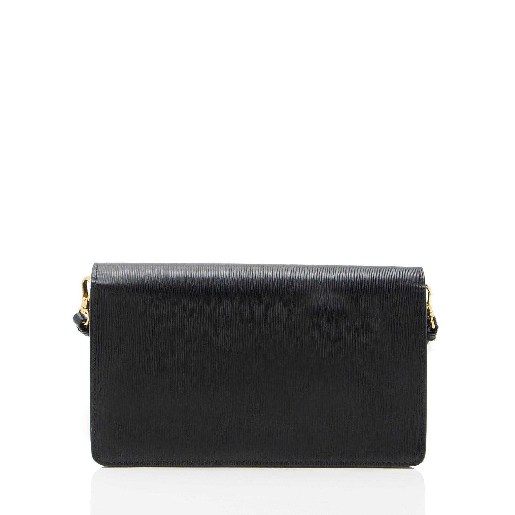 Prada Vitello Move Mini Wallet on Chain