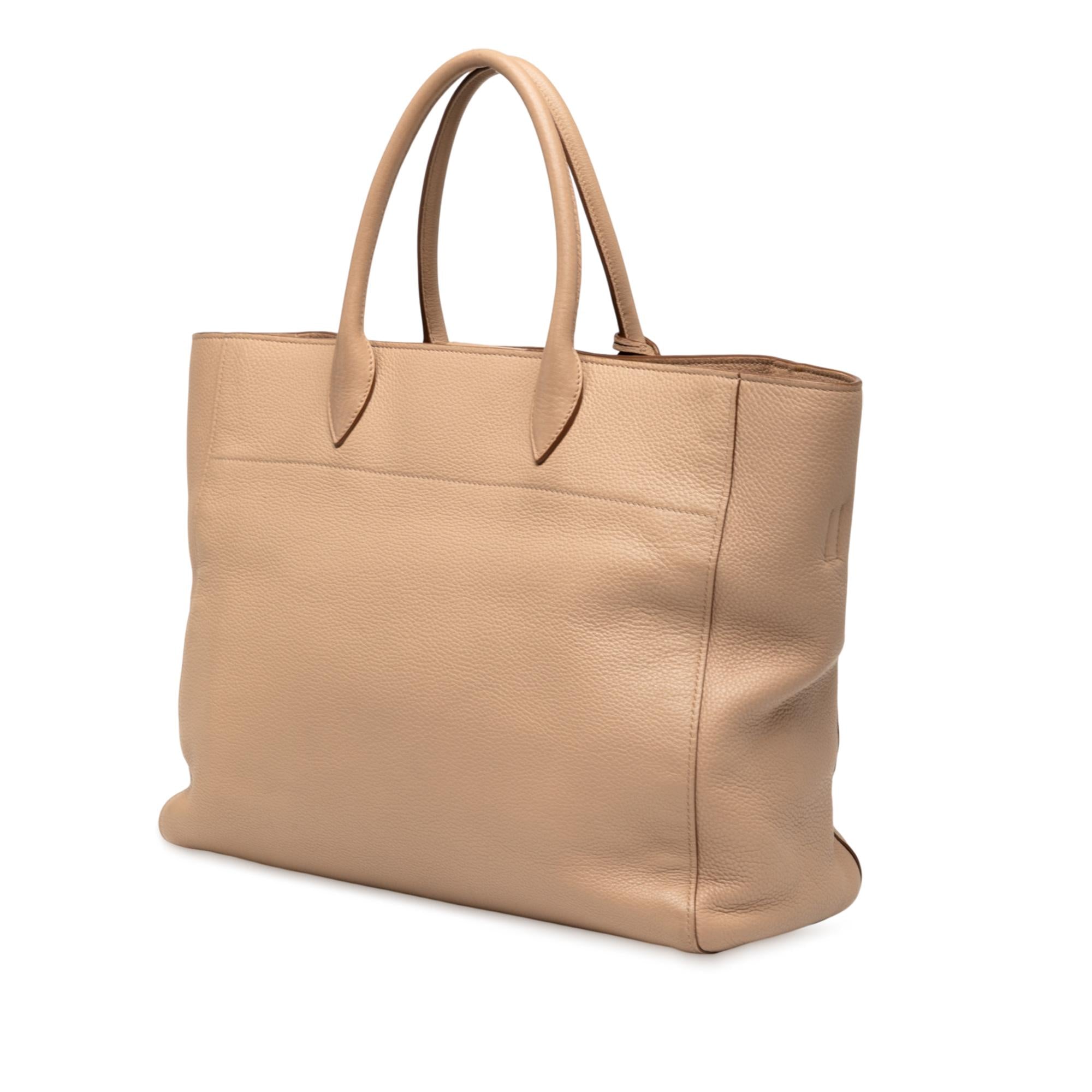 Prada Vitello Phenix Open Convertible Tote