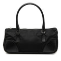 Prada Vitello Trimmed Tessuto Handbag