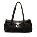 Prada Vitello and Tessuto Easy Shoulder Bag (SHG-7427DV)