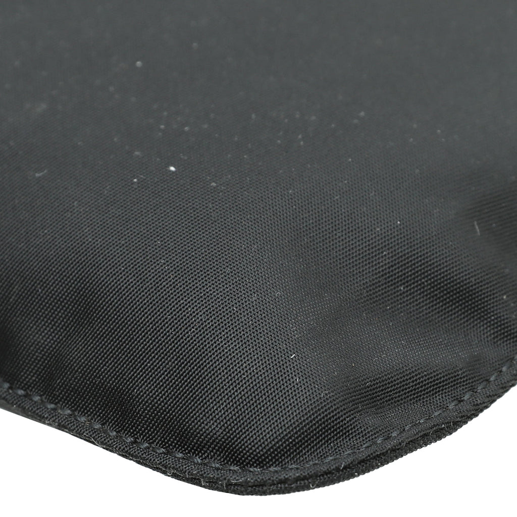 Prada Black Nylon Zip Small Pouch