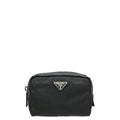 Prada Black Vela Nylon Mini Pouch