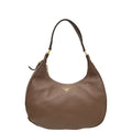 Prada Brown Vitello Daino Hobo Bag