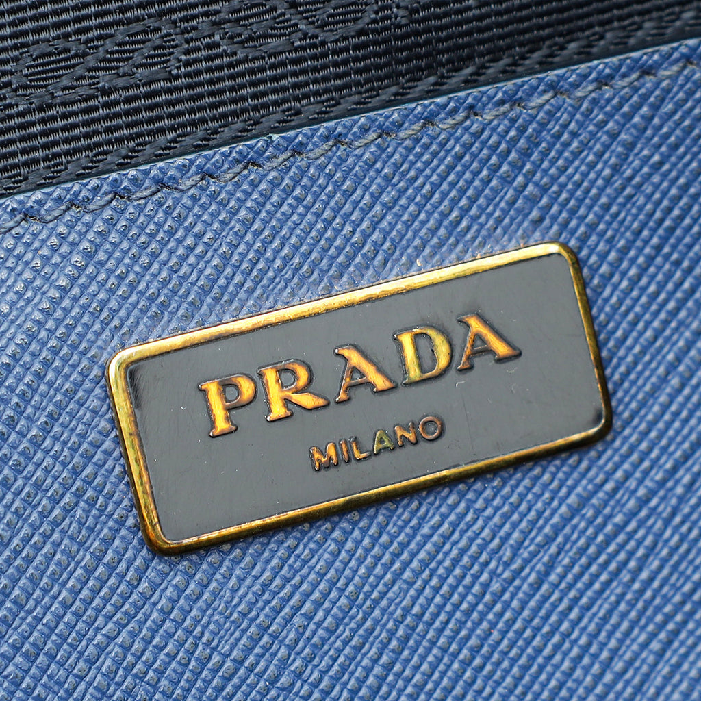 Prada Bluette Lux Galleria Bag