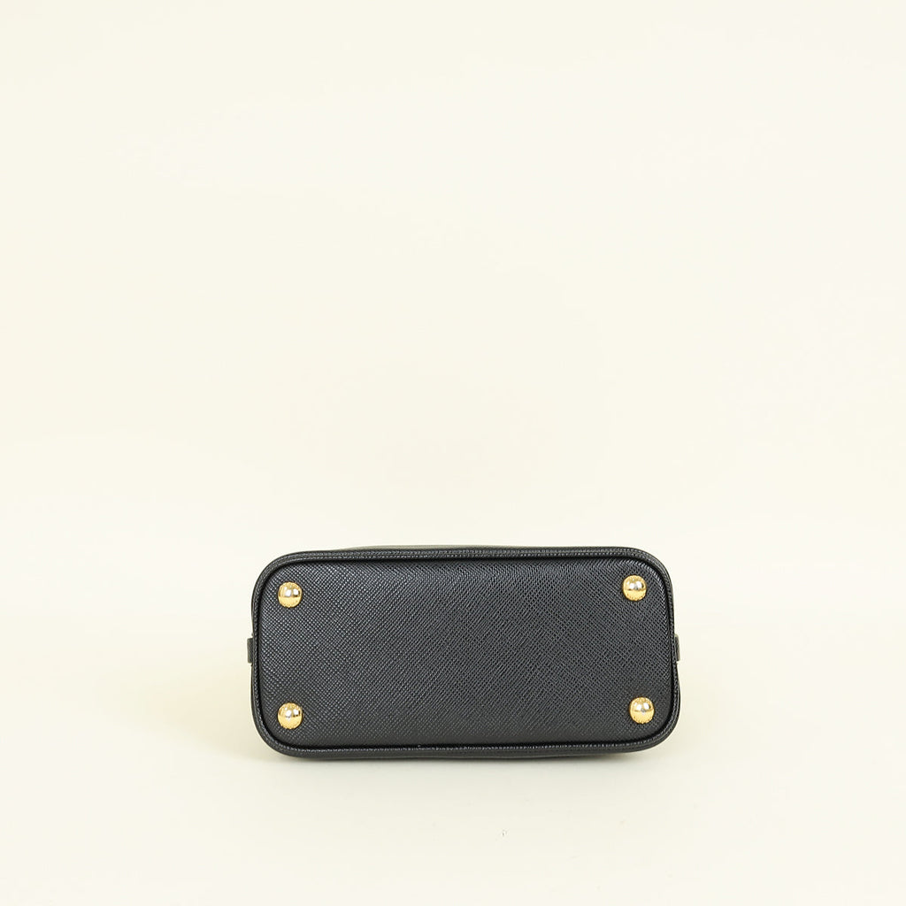 Prada Black Cuir Matinée Bag