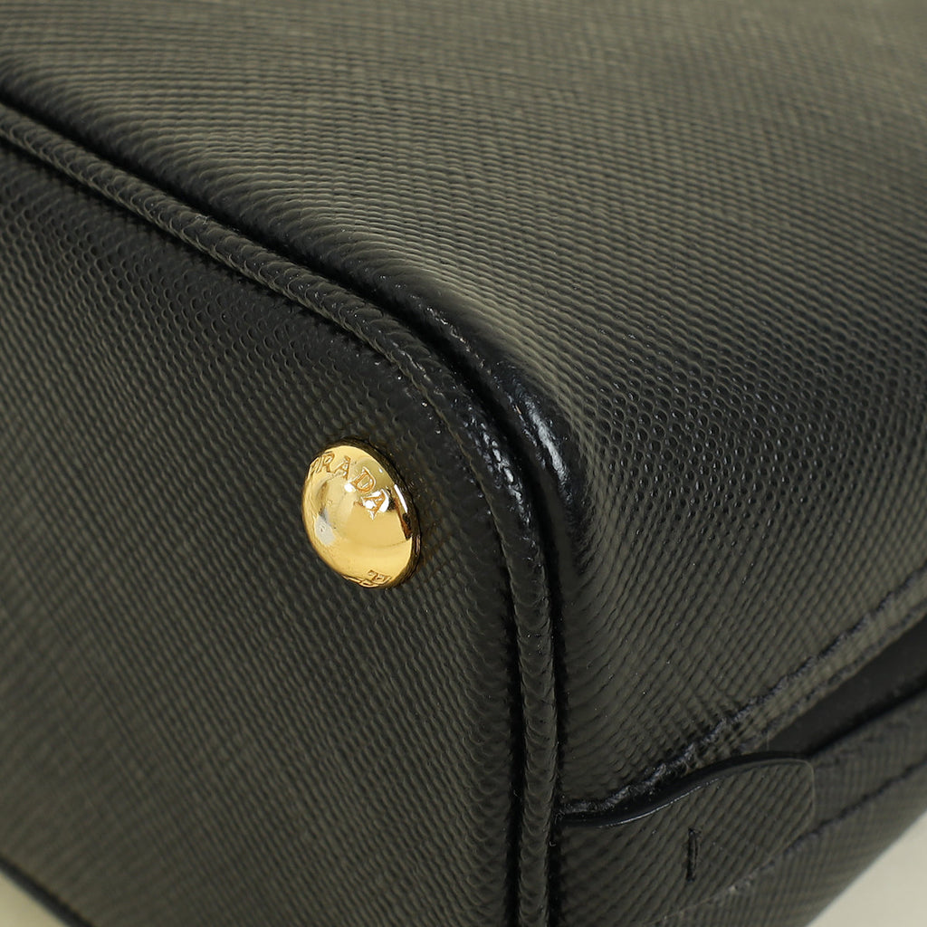 Prada Black Cuir Matinée Bag