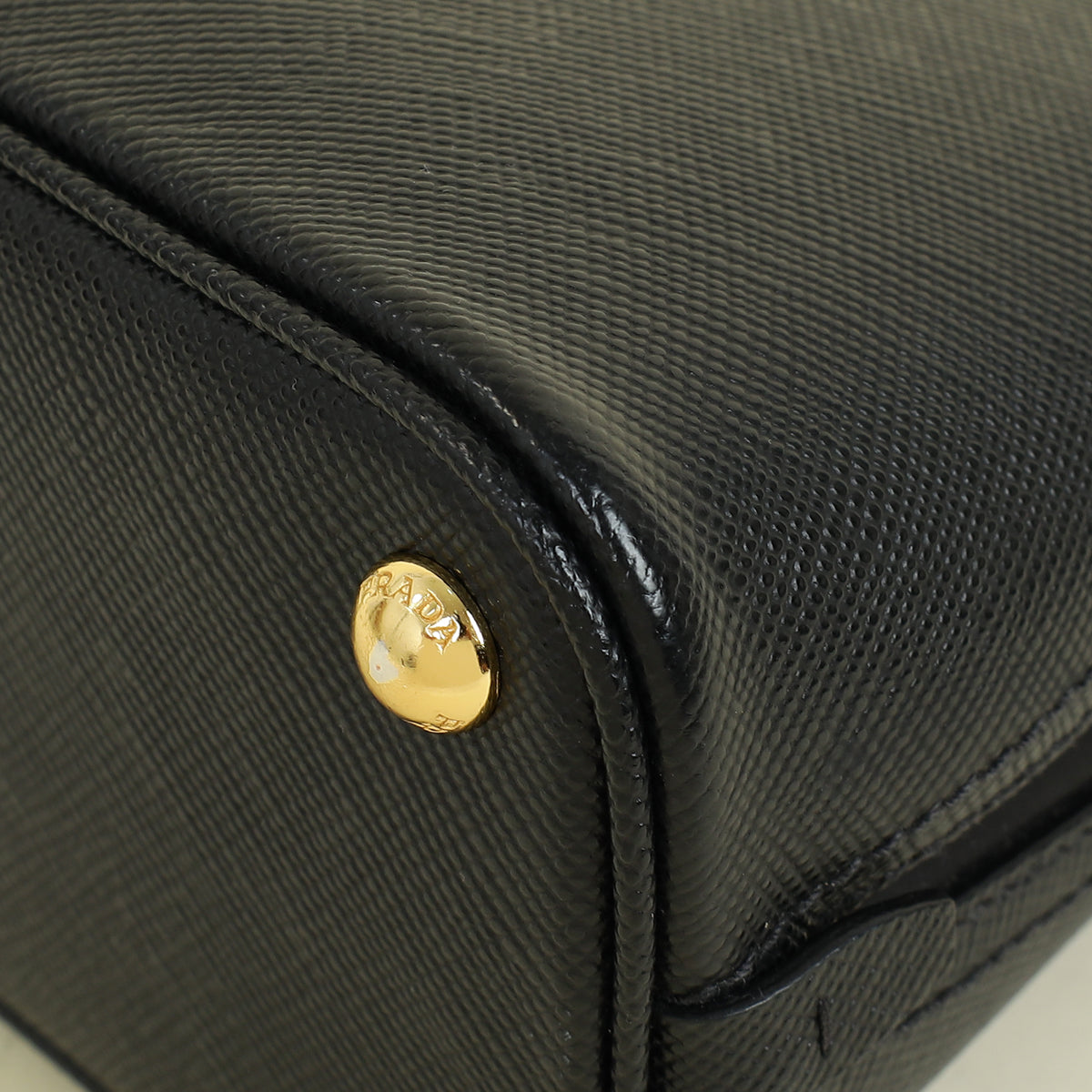 Prada Black Cuir Matinée Bag