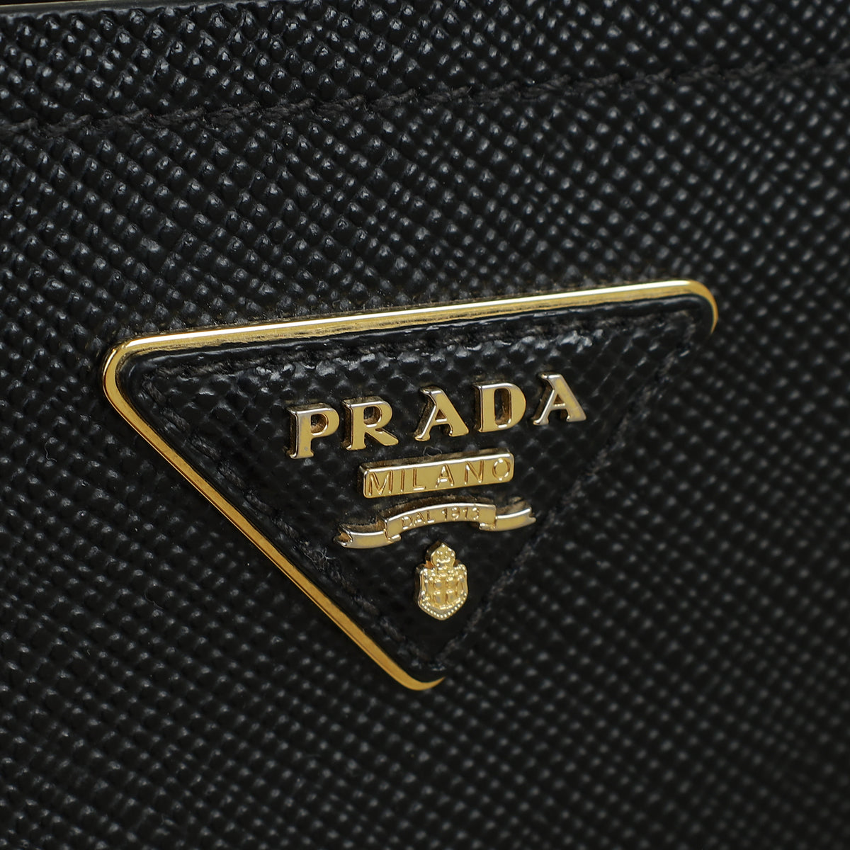 Prada Black Cuir Matinée Bag