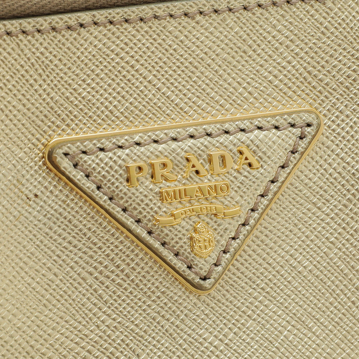 Prada Platino Lux Galleria Medium Bag