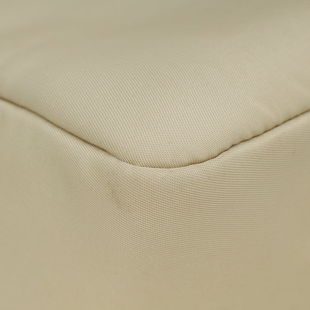 Prada Beige Pocket Nylon and Brushed Bag