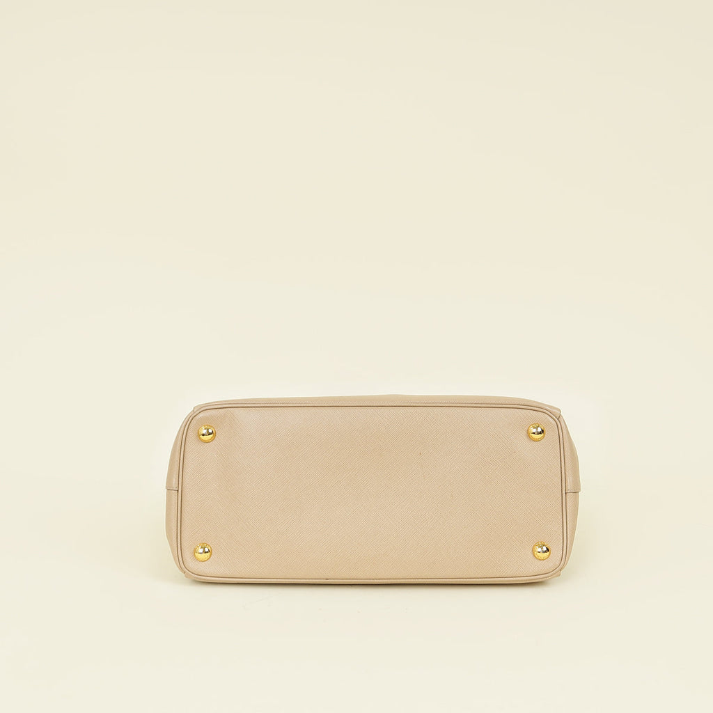 Prada Beige Galleria Medium Tote Bag