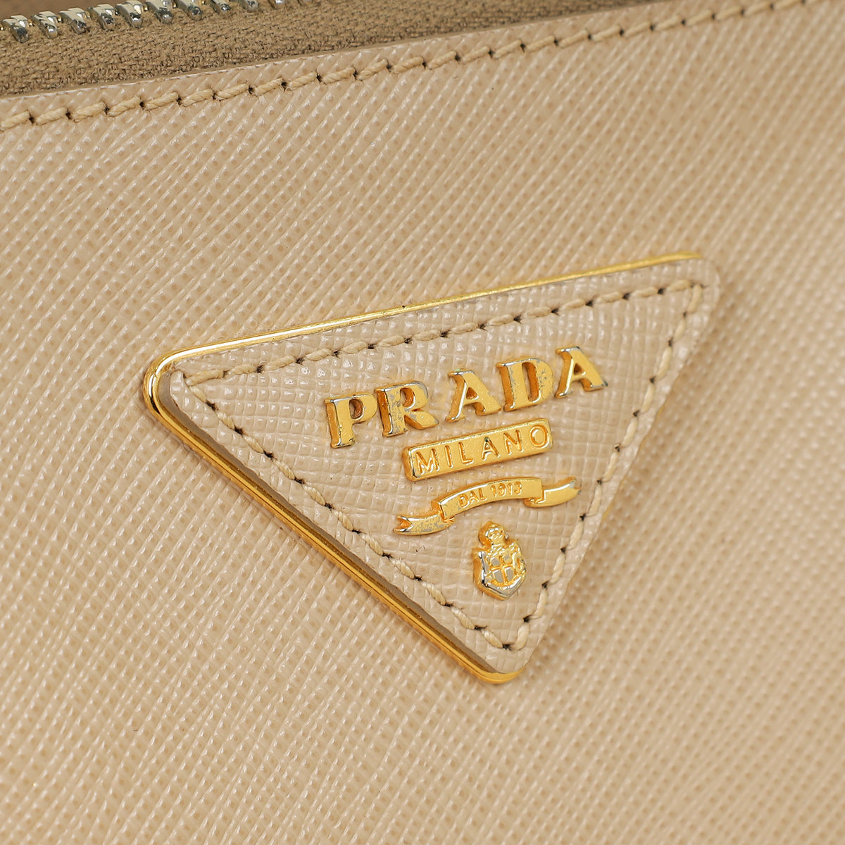 Prada Beige Galleria Medium Tote Bag