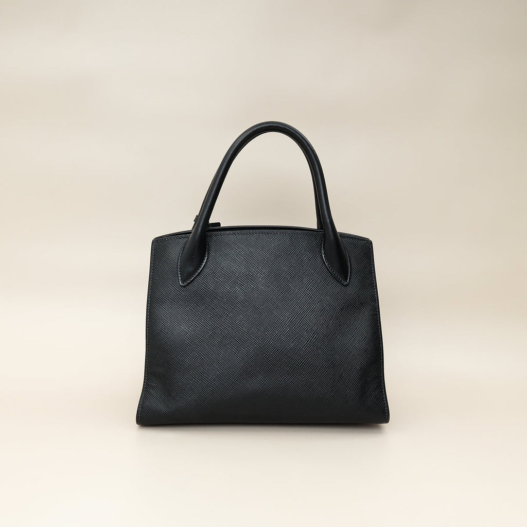 Prada Black Cuir Monochrome Small Bag