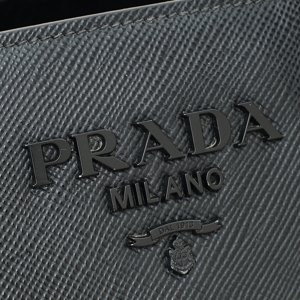 Prada Black Cuir Monochrome Small Bag