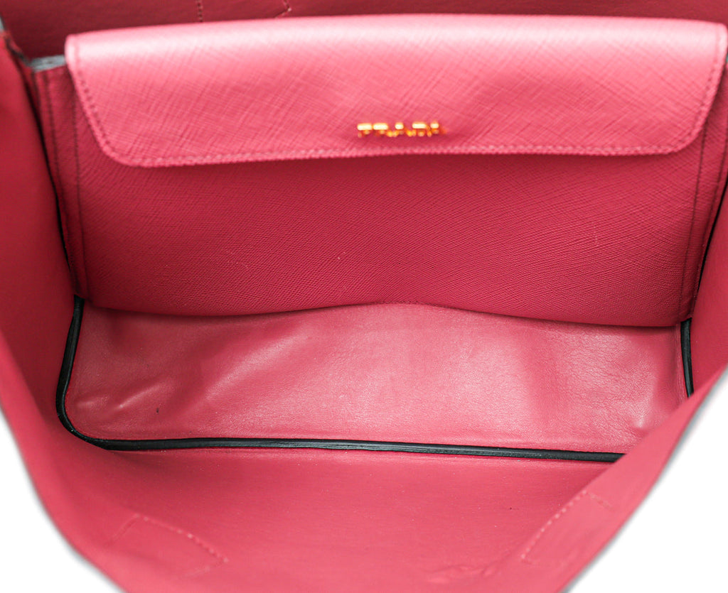 Prada Tamaris Cuir Double Handle Tote Bag