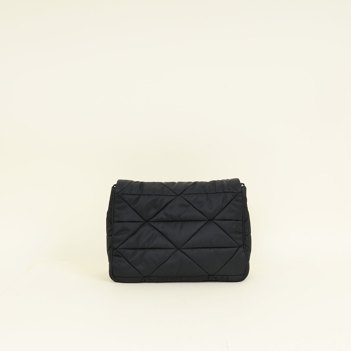 Prada Black Padded Re-Nylon Shoulder Bag