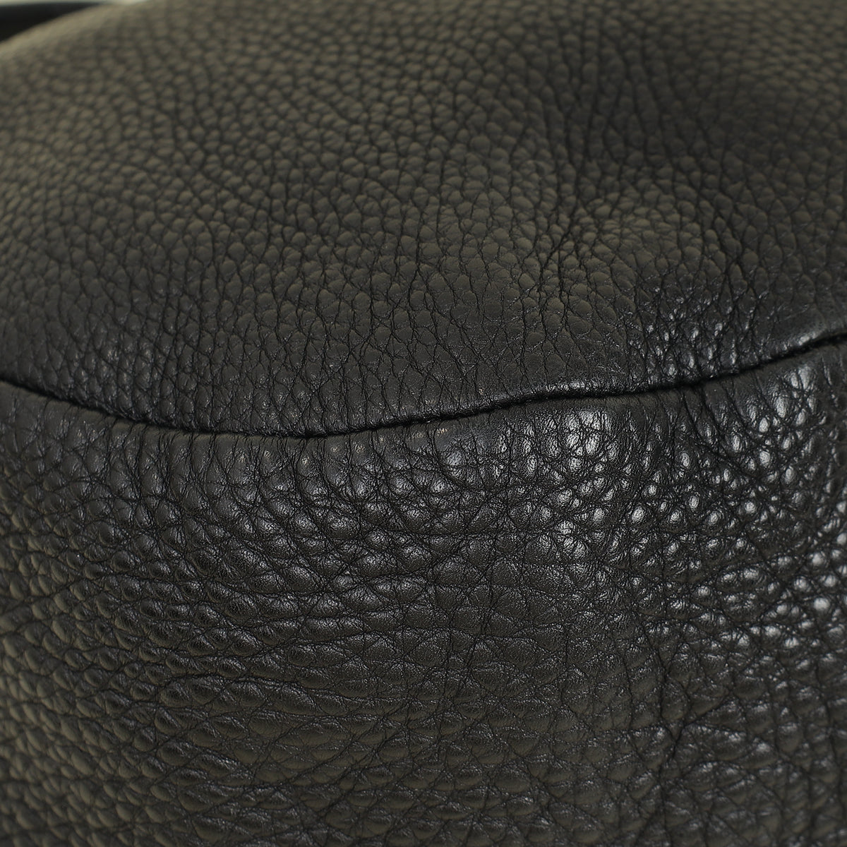 Prada Black Vitello Daino Hobo Bag