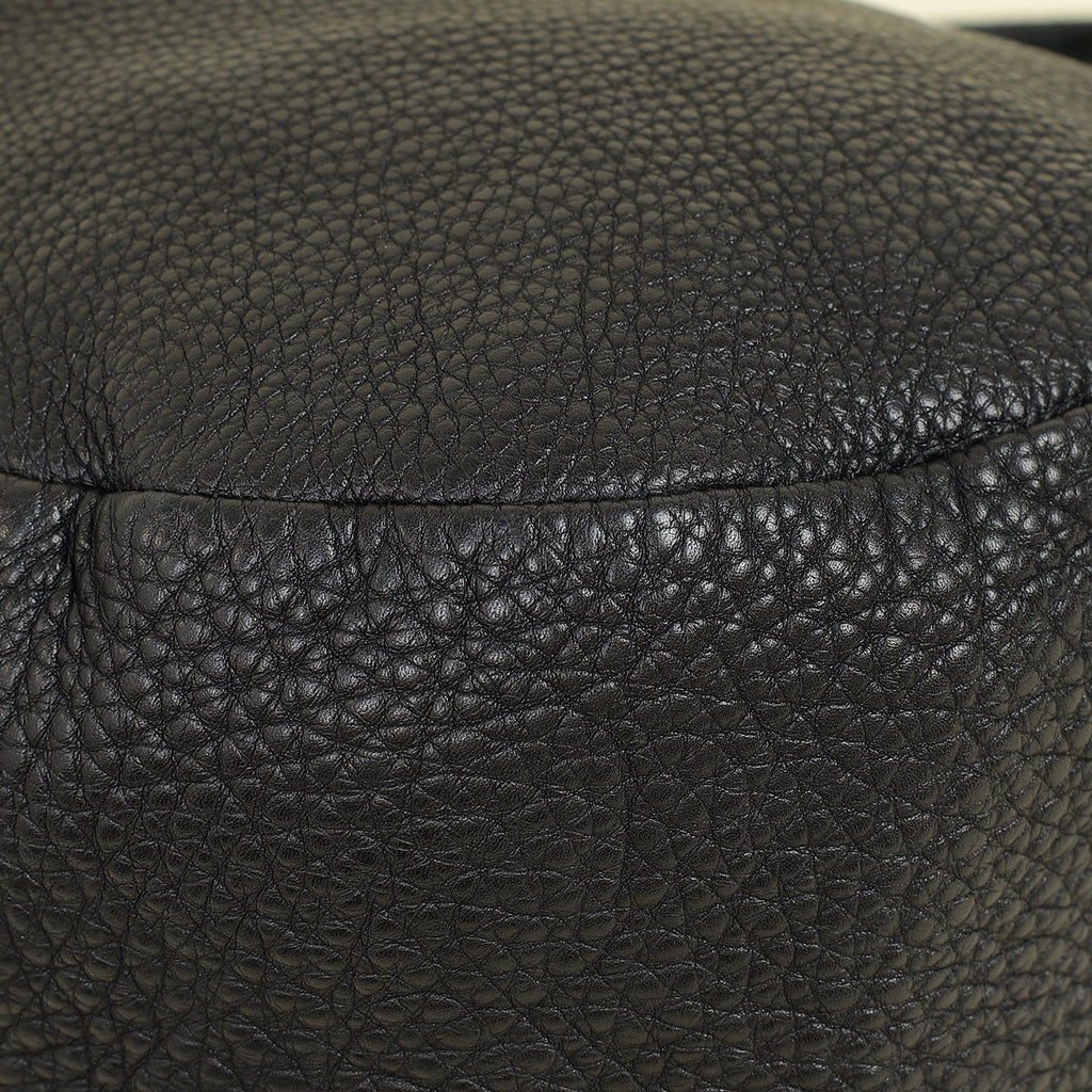 Prada Black Vitello Daino Hobo Bag