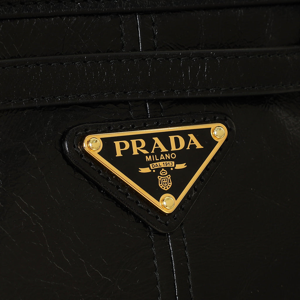 Prada Black Bonnie Medium Shoulder Bag