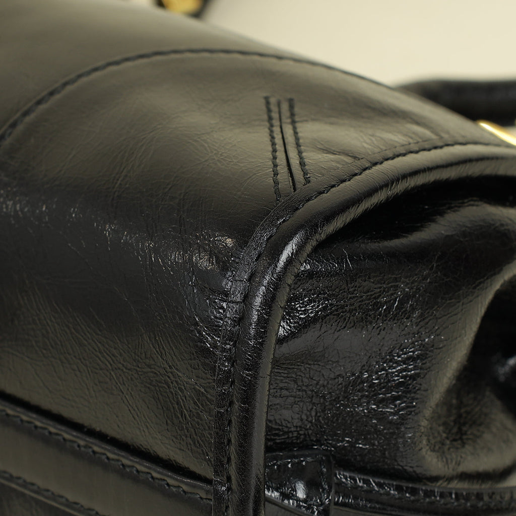 Prada Black Bonnie Medium Shoulder Bag