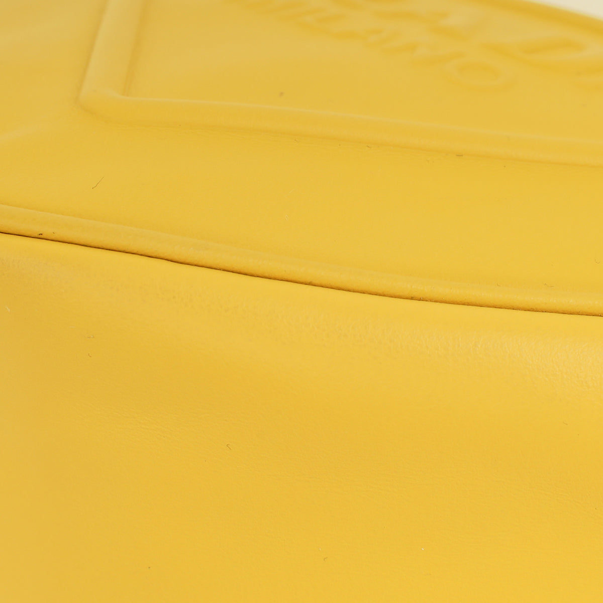 Prada Yellow Grace Lux Triangle Crossbody Bag