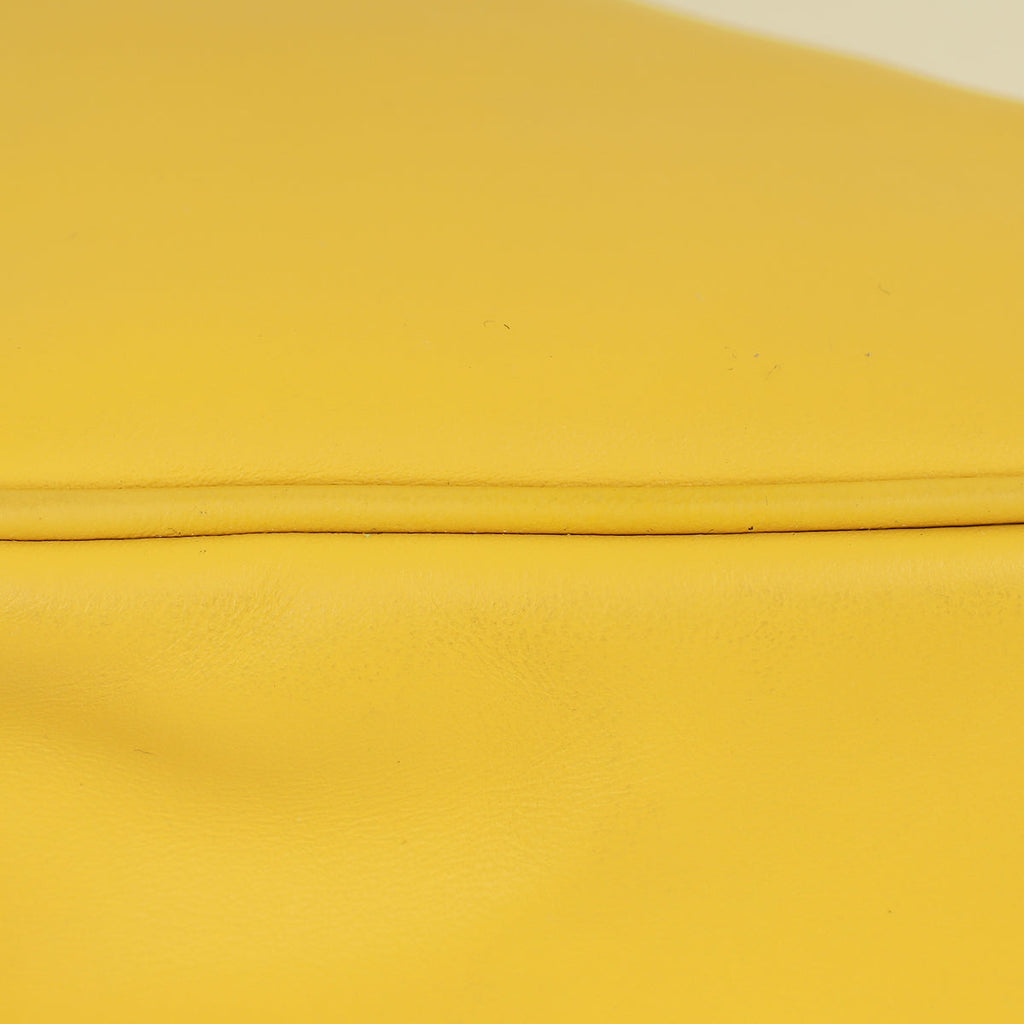 Prada Yellow Grace Lux Triangle Crossbody Bag