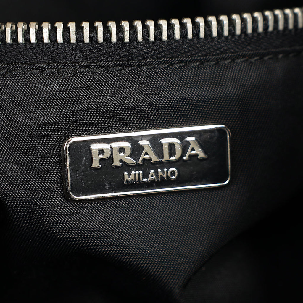 Prada Black Re-Edition 2000 Re-Nylon Mini Bag