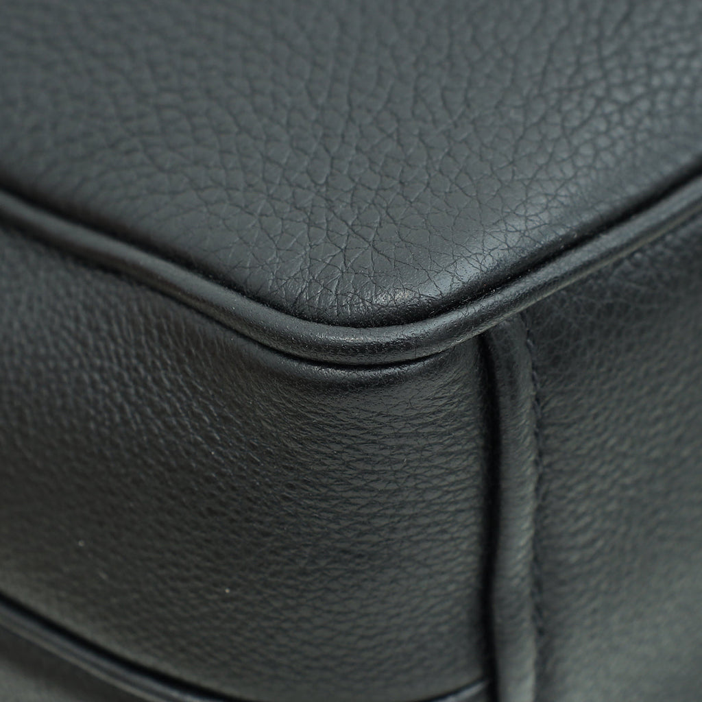 Prada Black Double Zip Camera Crossbody Bag