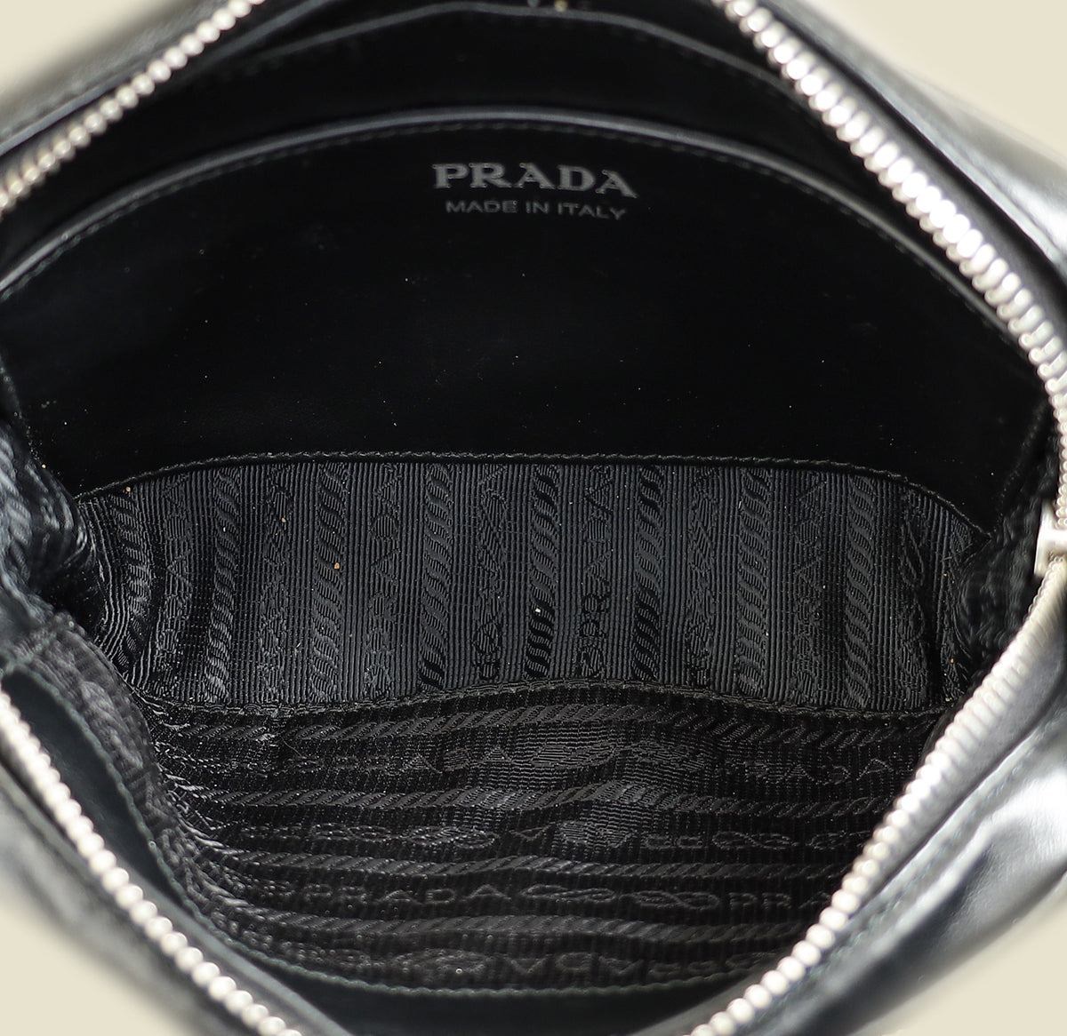 Prada Black Diagramme Shoulder Belt Bag