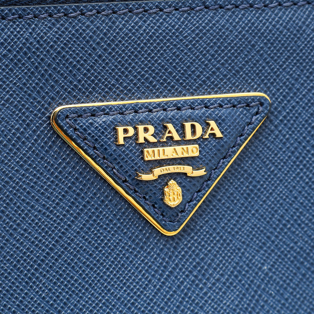 Prada Blue Lux Galleria Medium Bag