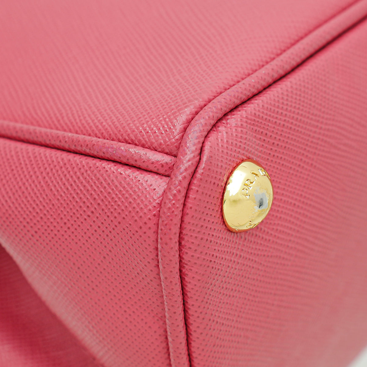 Prada Pink Lux Galleria Nano Crossbody Bag