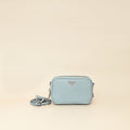 Prada Light Blue Mini Camera Crossbody Bag