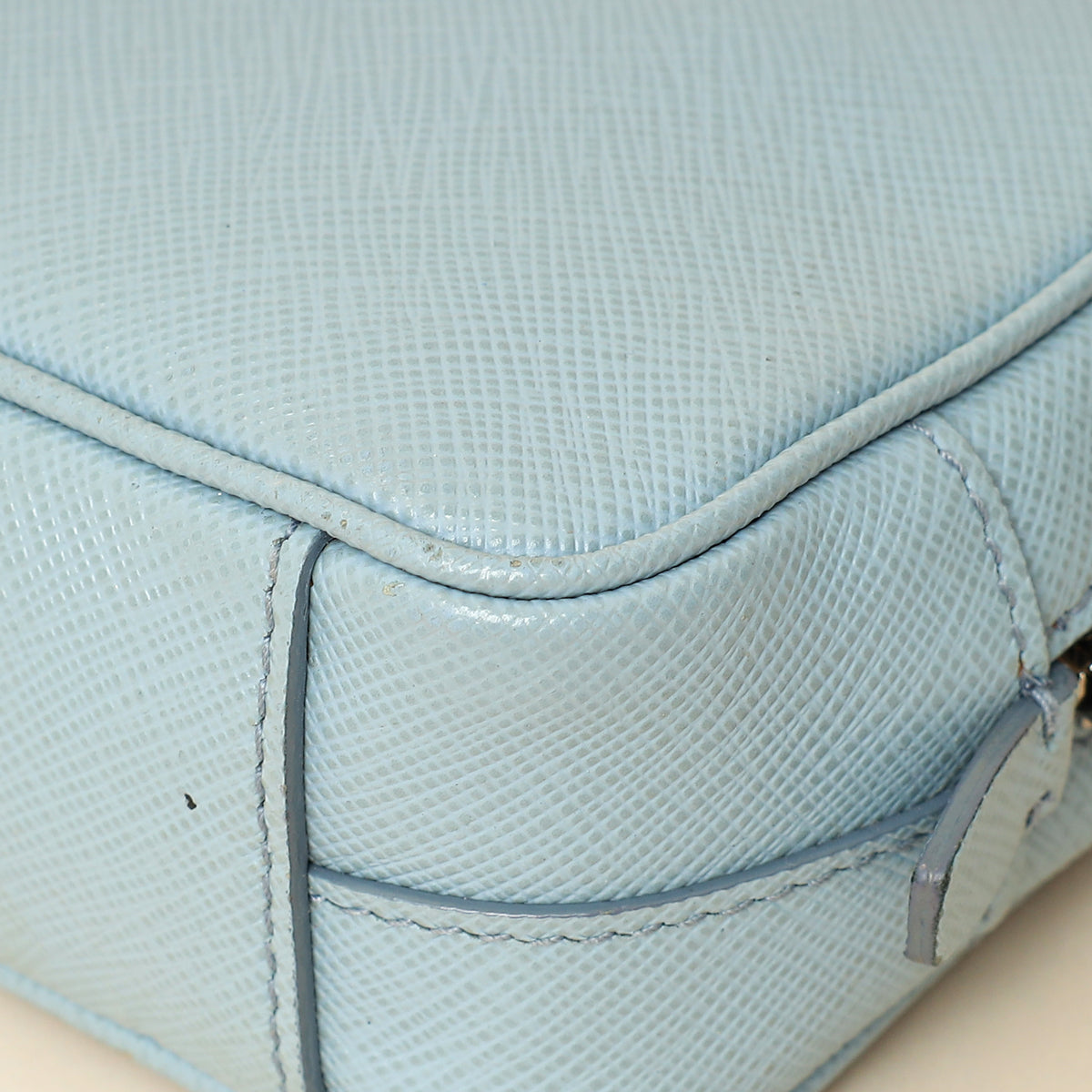 Prada Light Blue Mini Camera Crossbody Bag