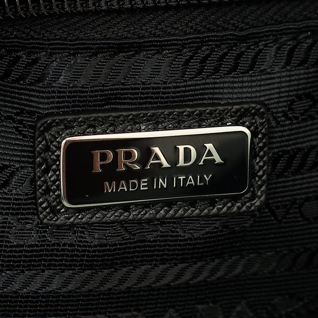 Prada Black Re-Nylon Necessaire Pouch