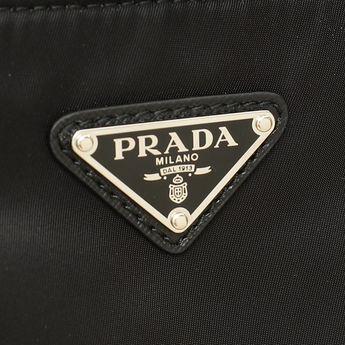 Prada Black Re-Nylon Necessaire Pouch