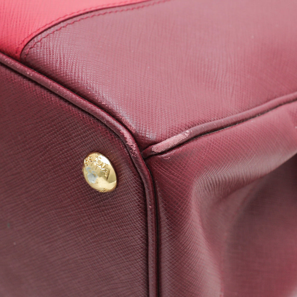 Prada Bicolor Lux Galleria Large Bag