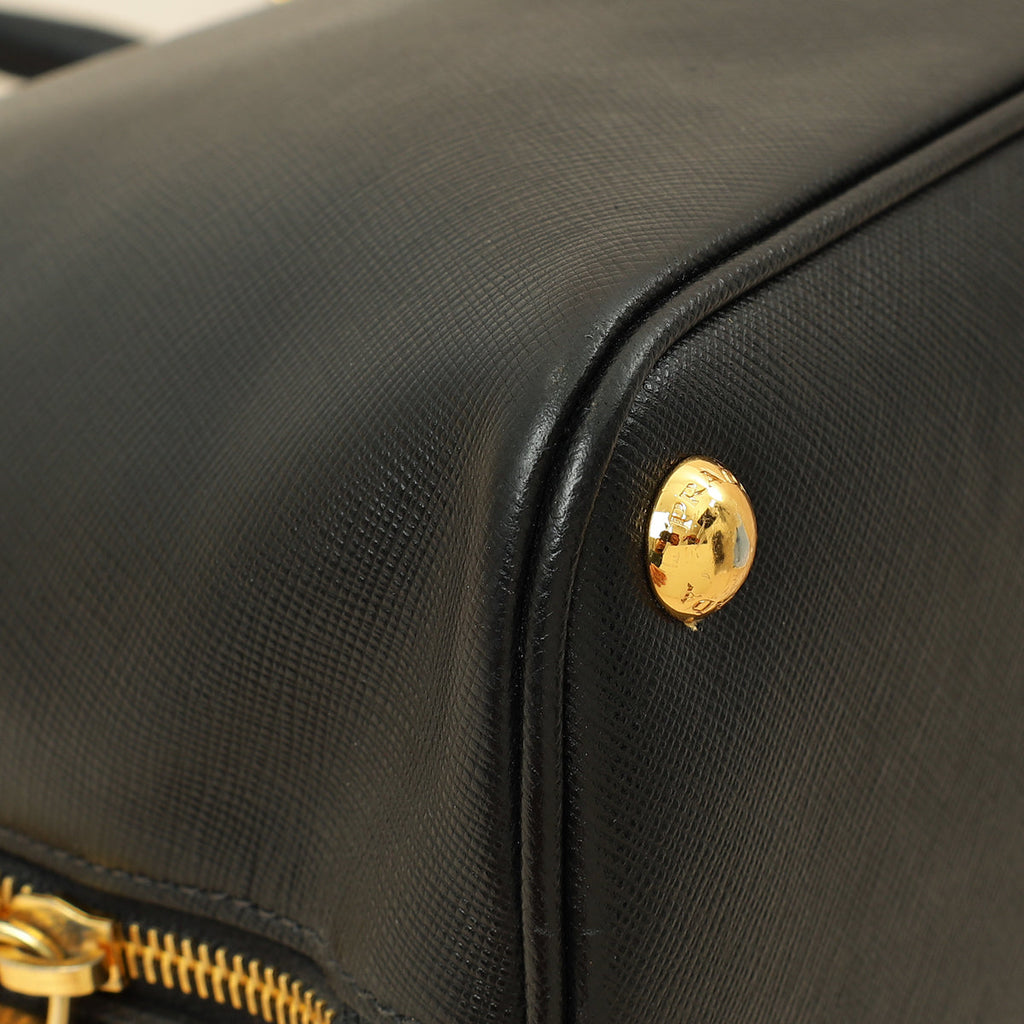 Prada Black Lux Promenade Medium Bag