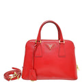 Prada Red Vernice Promenade Small Bag