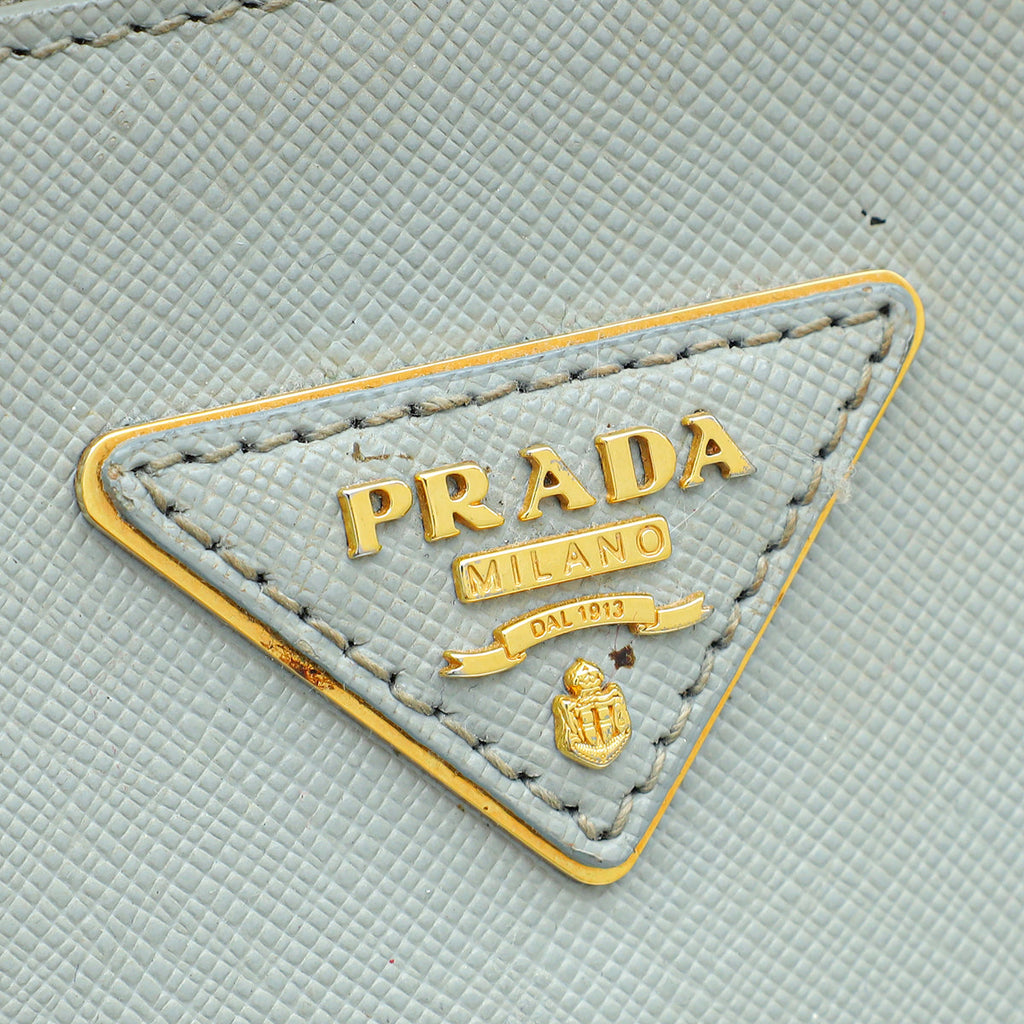 Prada Grey Lux Promenade Medium Bag