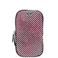 Prada Black Satin Crystal Zip Phone Case Crossbody Bag