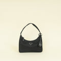 Prada Black Re-Nylon Prada Re-Edition 2000 Mini-Bag