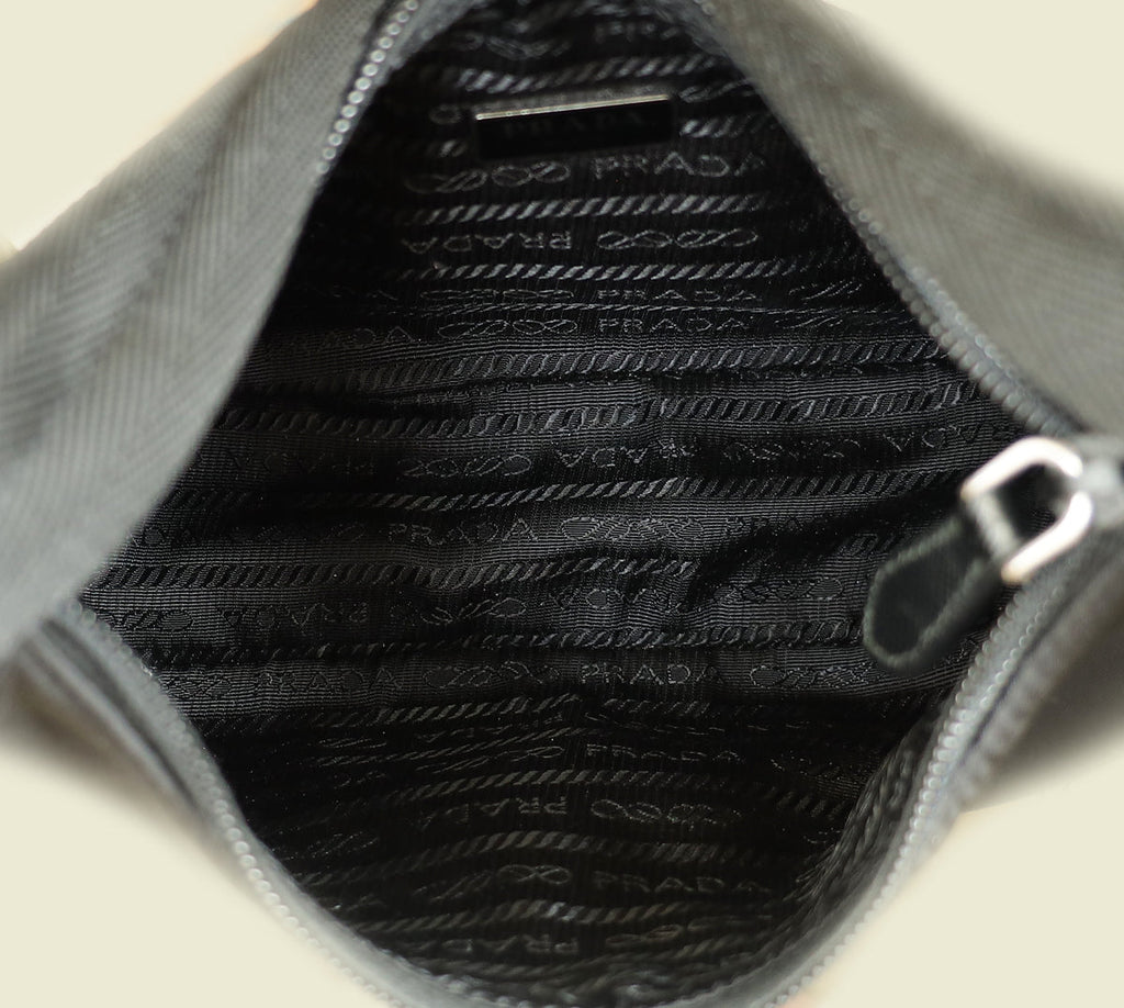 Prada Black Re-Nylon Prada Re-Edition 2000 Mini-Bag