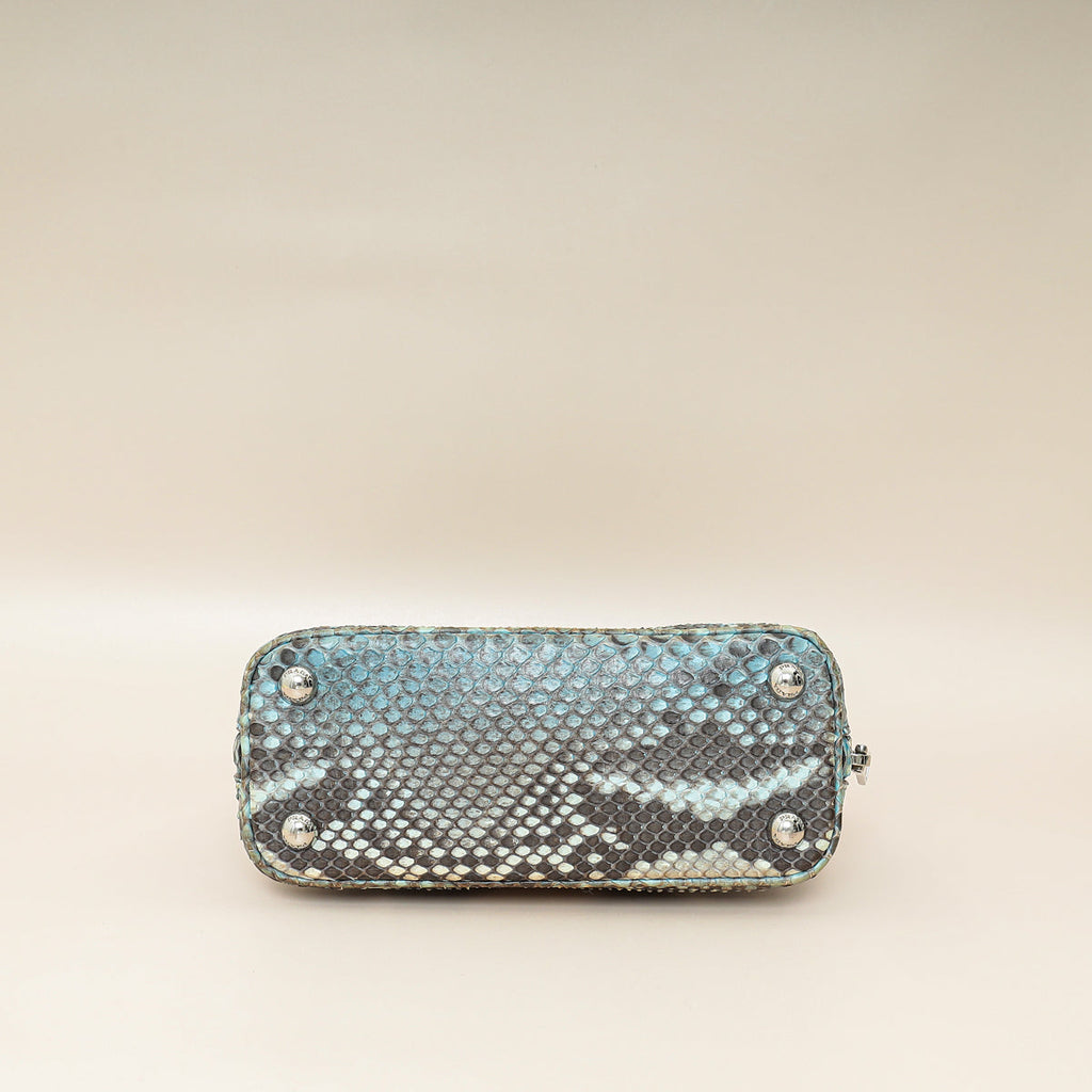 Prada Bicolor Python Promenade Mini Bag