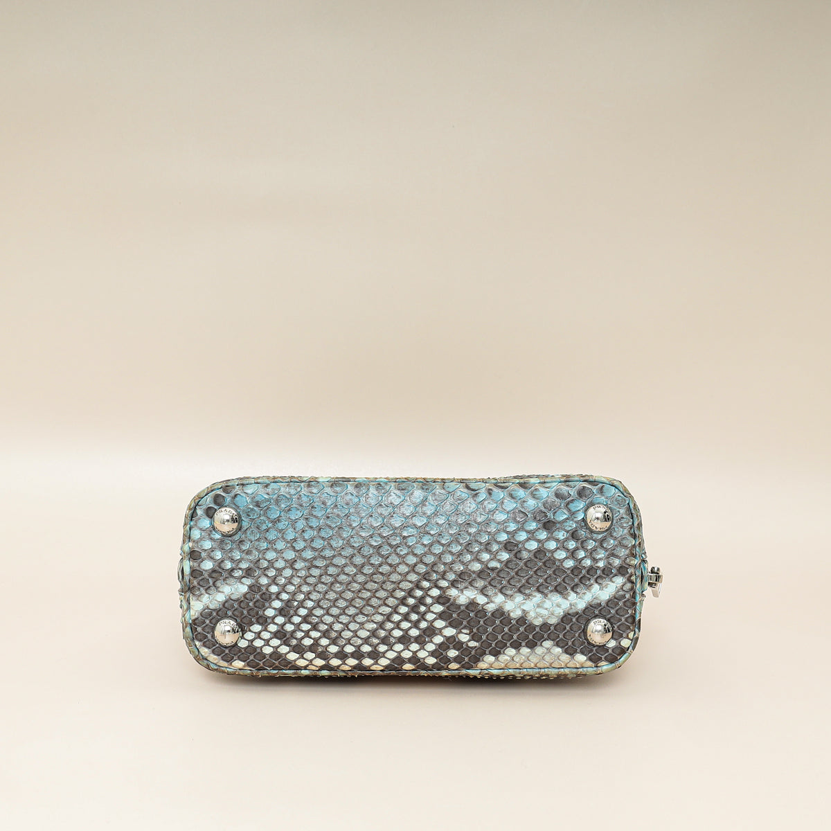 Prada Bicolor Python Promenade Mini Bag